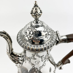 George III Period Old Sheffield Plate Coffee Pot