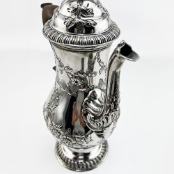 George III Period Old Sheffield Plate Coffee Pot