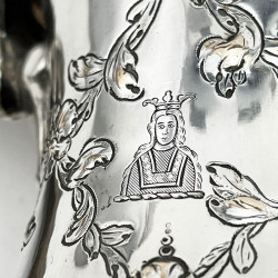 George III Period Old Sheffield Plate Coffee Pot
