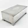 Mappin & Webb Solid Lid Sterling Silver Cigarette or Trinket Box