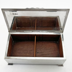 Mappin & Webb Solid Lid Sterling Silver Cigarette or Trinket Box