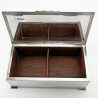 Mappin & Webb Solid Lid Sterling Silver Cigarette or Trinket Box