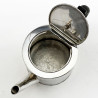 Rare and Unusual Small Georgian Bachelor Size Sterling Silver Teapot