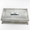 Decorative and Good Quality Sterling Silver Cigarette or Trinket Box