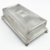 Decorative and Good Quality Sterling Silver Cigarette or Trinket Box