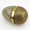 Stuart Devlin Sterling Silver Limited Edition Gilt Surprise Egg