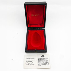 Stuart Devlin Sterling Silver Limited Edition Gilt Surprise Egg