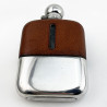 Very Good Original Condition Silver Plated Hip Flask