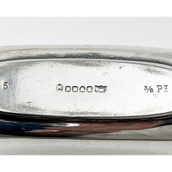 Very Good Original Condition Silver Plated Hip Flask