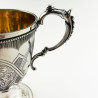 Unusual Victorian Sterling Silver Christening Mug