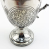 Unusual Victorian Sterling Silver Christening Mug