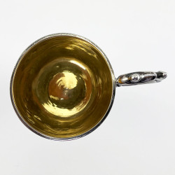 Unusual Victorian Sterling Silver Christening Mug