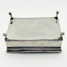 Edwardian Sterling Silver and Tortoiseshell Jewellery or Trinket Box