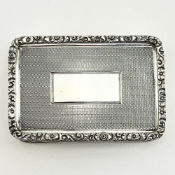 George Unite Sterling Silver Snuff or Trinket Box