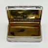George Unite Sterling Silver Snuff or Trinket Box