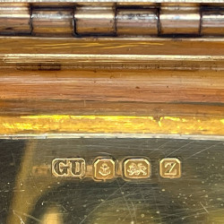 George Unite Sterling Silver Snuff or Trinket Box