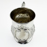 Victorian Sterling Silver 17 Fl Oz Baulster Shaped Mug