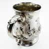 Victorian Sterling Silver 17 Fl Oz Baulster Shaped Mug