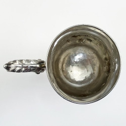 Victorian Sterling Silver 17 Fl Oz Baulster Shaped Mug