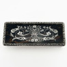 Pretty Sterling Silver and Tortoiseshell Jewellery or Trinket Box