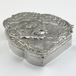 Victorian William Comyns Sterling Silver Jewellery or Trinket Box