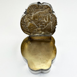 Victorian William Comyns Sterling Silver Jewellery or Trinket Box