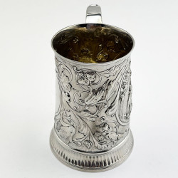Peter Ann & William Bateman Georgian Sterling Silver Christening Mug