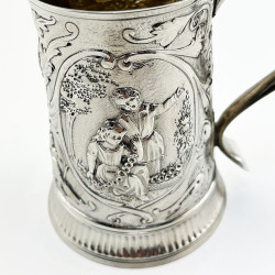 Peter Ann & William Bateman Georgian Sterling Silver Christening Mug