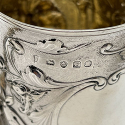 Peter Ann & William Bateman Georgian Sterling Silver Christening Mug