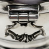 Edwardian Sterling Silver Oval Tea Caddy