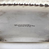 Edwardian Sterling Silver Oval Tea Caddy