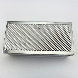 Stunning Silver Plated Trinket or Cigarette Box