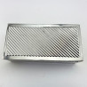 Stunning Silver Plated Trinket or Cigarette Box