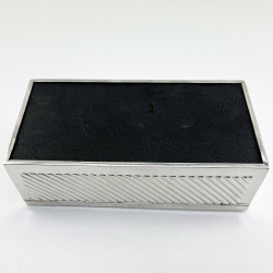 Stunning Silver Plated Trinket or Cigarette Box