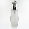 Superb Quality Victorian Engraved Glass Claret Jug