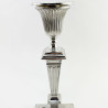 Elegant Pair of Mappin & Webb Silver Plated Candlesticks