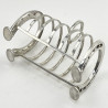 Novelty Silver Plated Equestrian Horseshoe Toast Rack