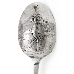 Plain Silver Tea Spoon with...