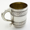 Handsome Victorian Sterling Silver Christening Mug
