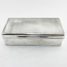 Good Gauge Chester Sterling Silver Trinket or Cigarette Box (1930)