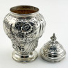 William Comyns & Son Victorian Sterling Silver Tea Caddy