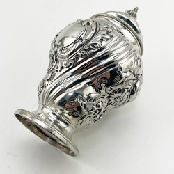 William Comyns & Son Victorian Sterling Silver Tea Caddy
