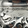 William Comyns & Son Victorian Sterling Silver Tea Caddy