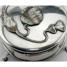 Unusual Edwardian Mother of Pearl and Silver Jewellery or Trinket Box