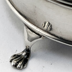Unusual Edwardian Mother of Pearl and Silver Jewellery or Trinket Box