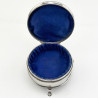 Unusual Edwardian Mother of Pearl and Silver Jewellery or Trinket Box