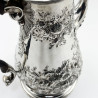 Fine George II Sterling Silver Coffee Pot