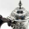 Fine George II Sterling Silver Coffee Pot