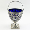 Elegant George III Sterling Silver Sugar Basket (1780)