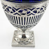 Elegant George III Sterling Silver Sugar Basket